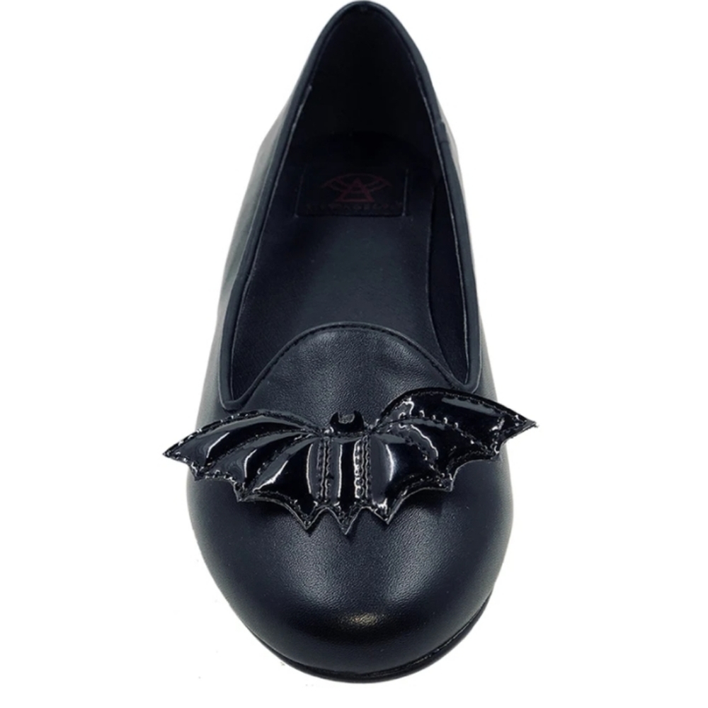 Strange Cvlt black bat flats 8 Never worn